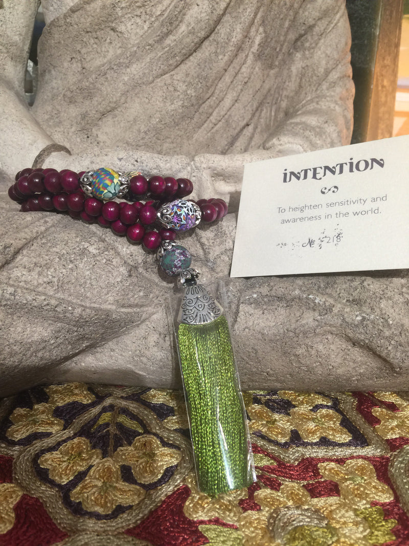 Mala Prayer Beads: To heighten sensitivity and awareness in the world. - Intention Beads | Astrology | Talisman