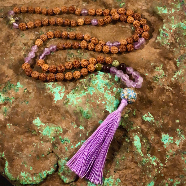 Aquarius Celestial Mala - Intention Beads | Astrology | Talisman